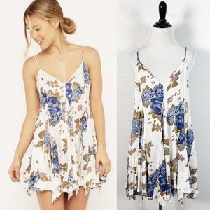 Free People Womens Intimately Free Alyson Slip Swing Tank Tunic Dress Size Large